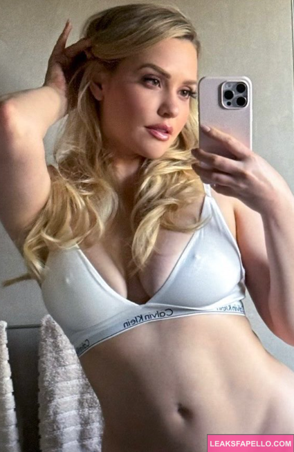 Mia Malkova wearing a sport bra 