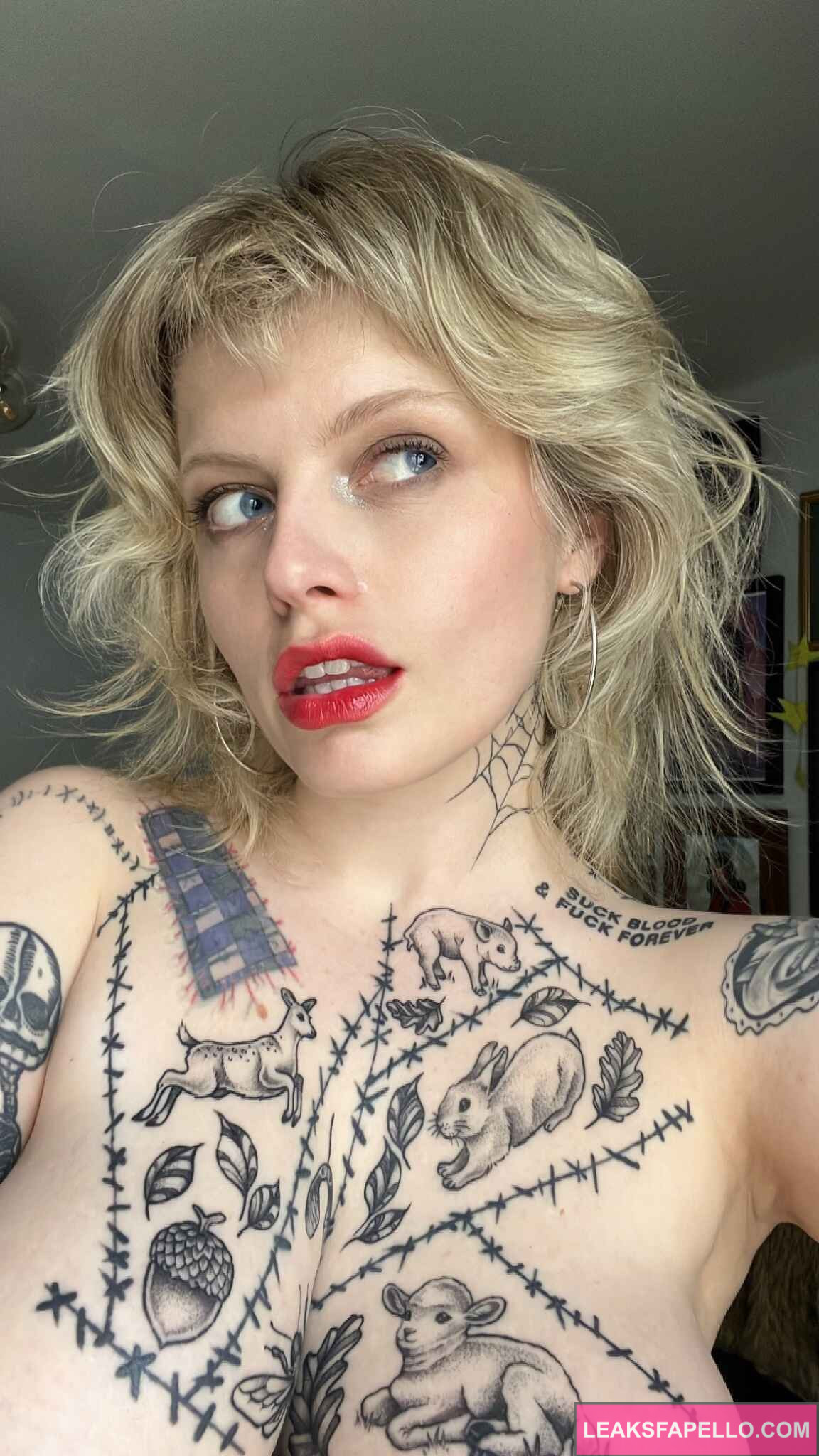 Miss Marilyn @missmarilynxx OnlyFans hot blonde tattoed sexy big tits thick ass only fans model  