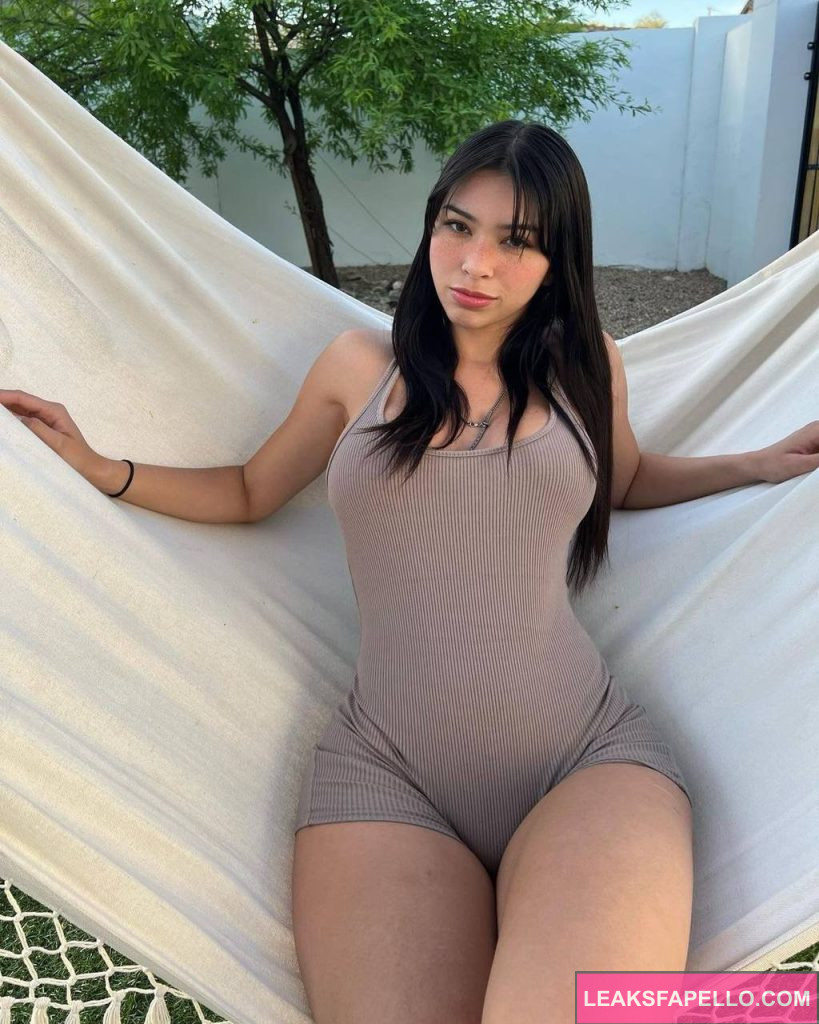 Aishah Sofey @kawaiisofey OnlyFans hot big tits sexy only fan model wearing sexy dress on a hammock