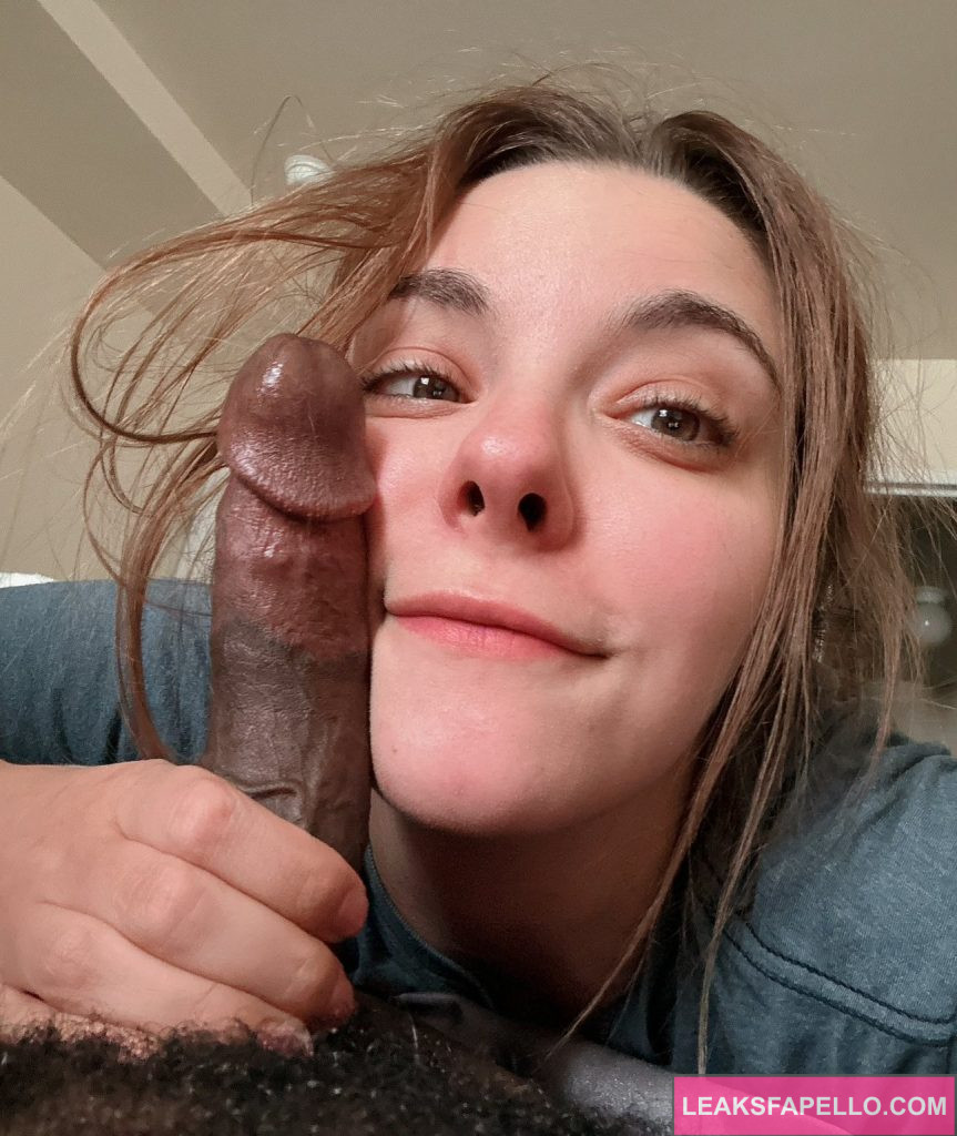 Envy Anne @envyanne OnlyFans hot sexy only fans model holding a dick close to her face