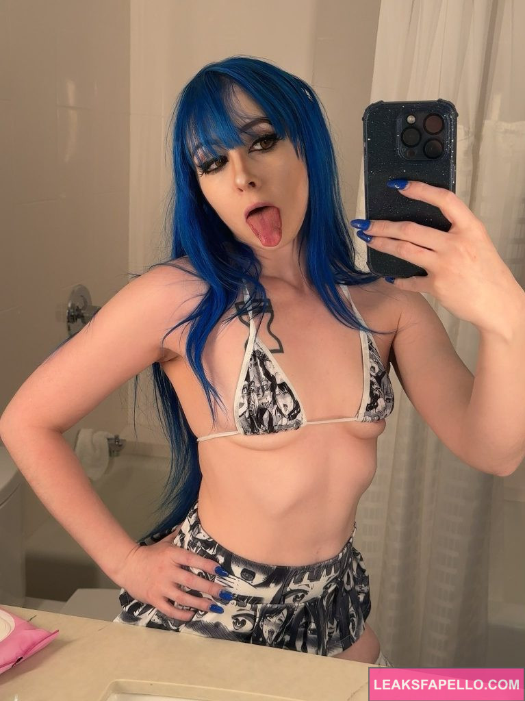 Cami Chan @camichan OnlyFans hot cosplayer only fans model wearing sexy bikini mirror shot