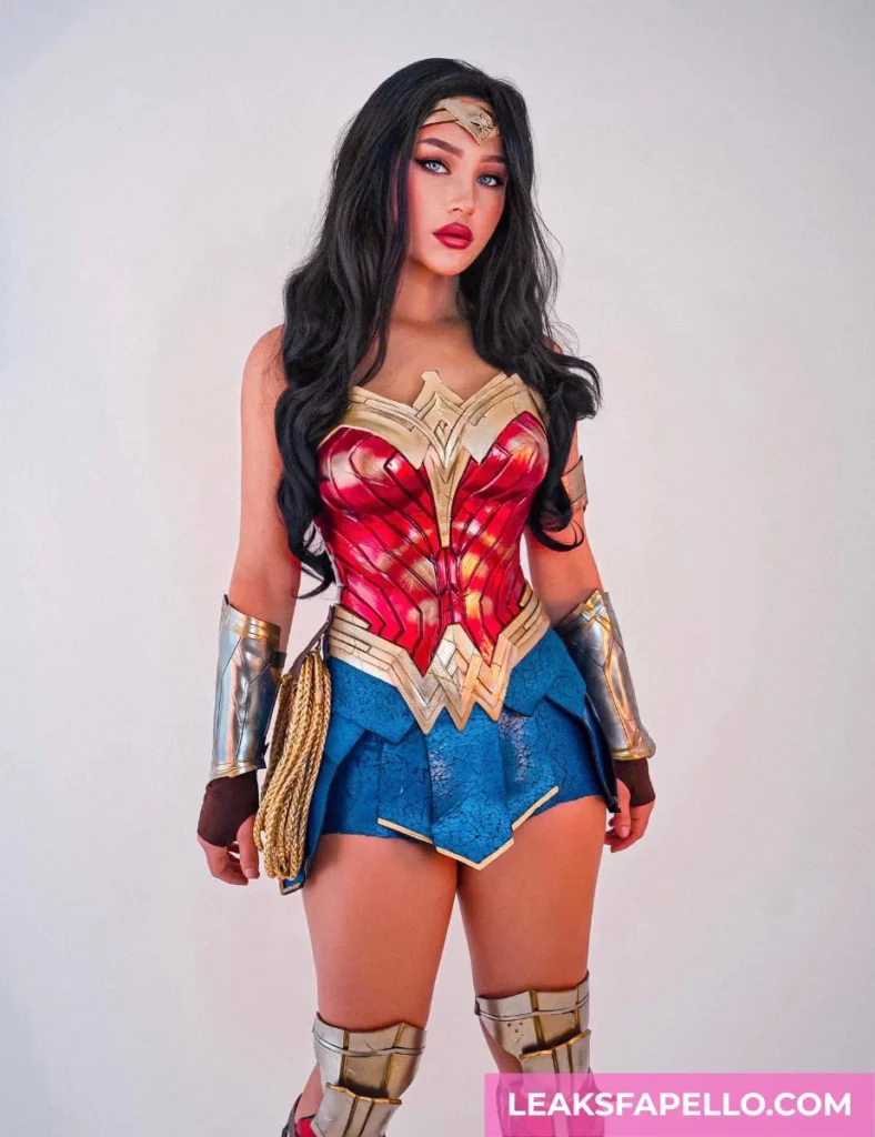 Natalia Fadeev in her Wonder Woman costume
